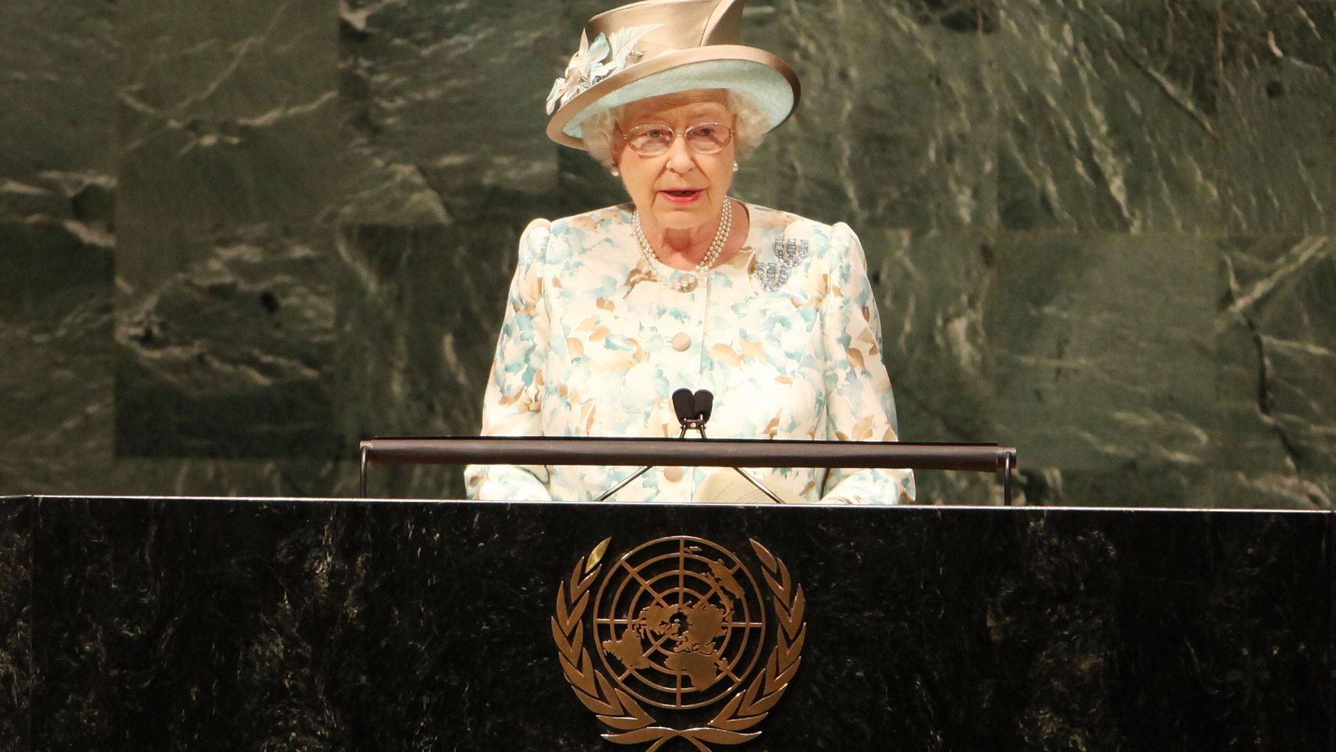 Queen Elizabeth II at the UN