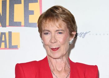 Celia Imrie’s tailoring is a world away from her Thursday Murder Club character’s style