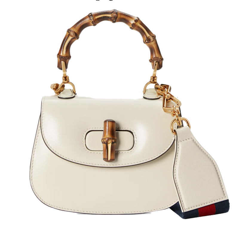 Gucci cream bamboo 1947 bag