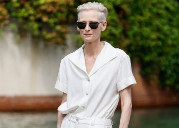 Tilda Swinton’s all white look is wearable after summer ends