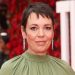 Olivia Colman proves sage green is a chic autumnal hue