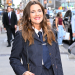 Drew Barrymore signals the return of the skirt suit