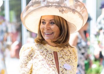 Ever wondered what Carole Middleton’s wedding dress was like?