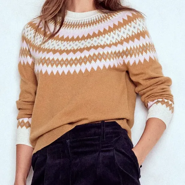 Boden Edie Fair Isle Jumper