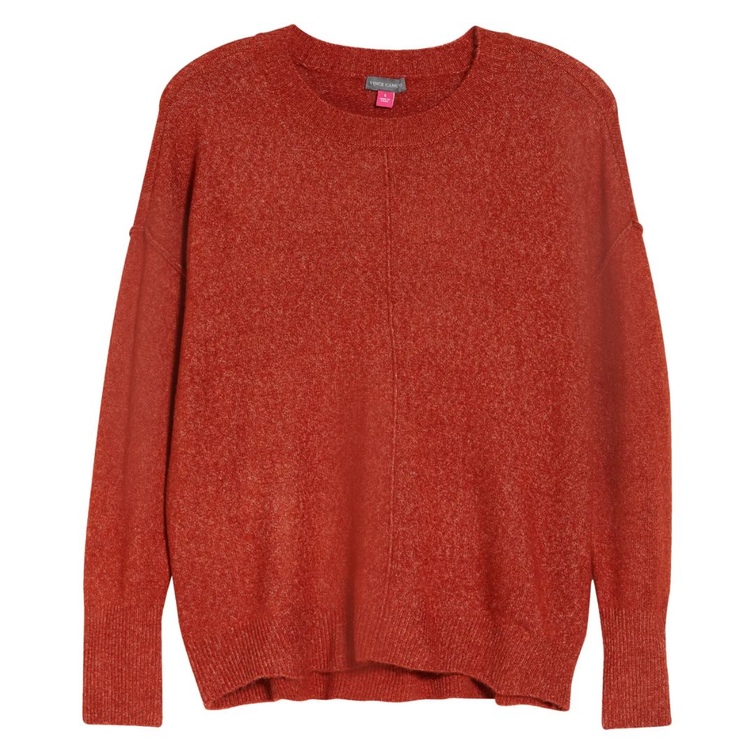 Vince Camuto, Vince Camuto Exposed Seam Sweater