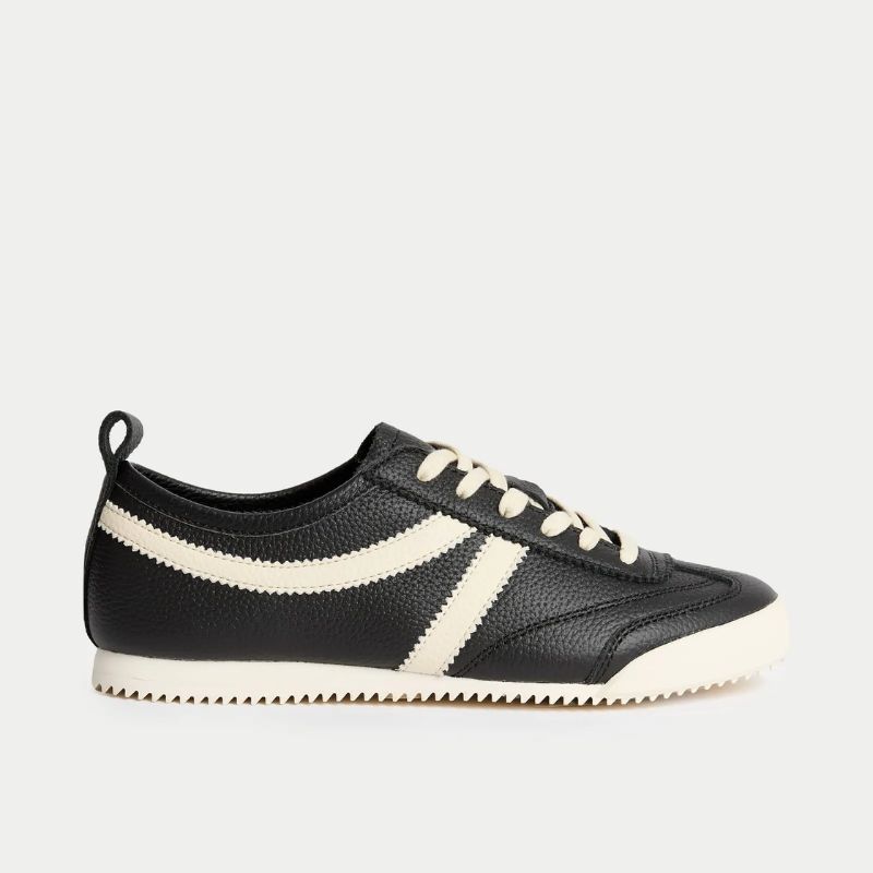 Leather Stripe Trainers cut out 