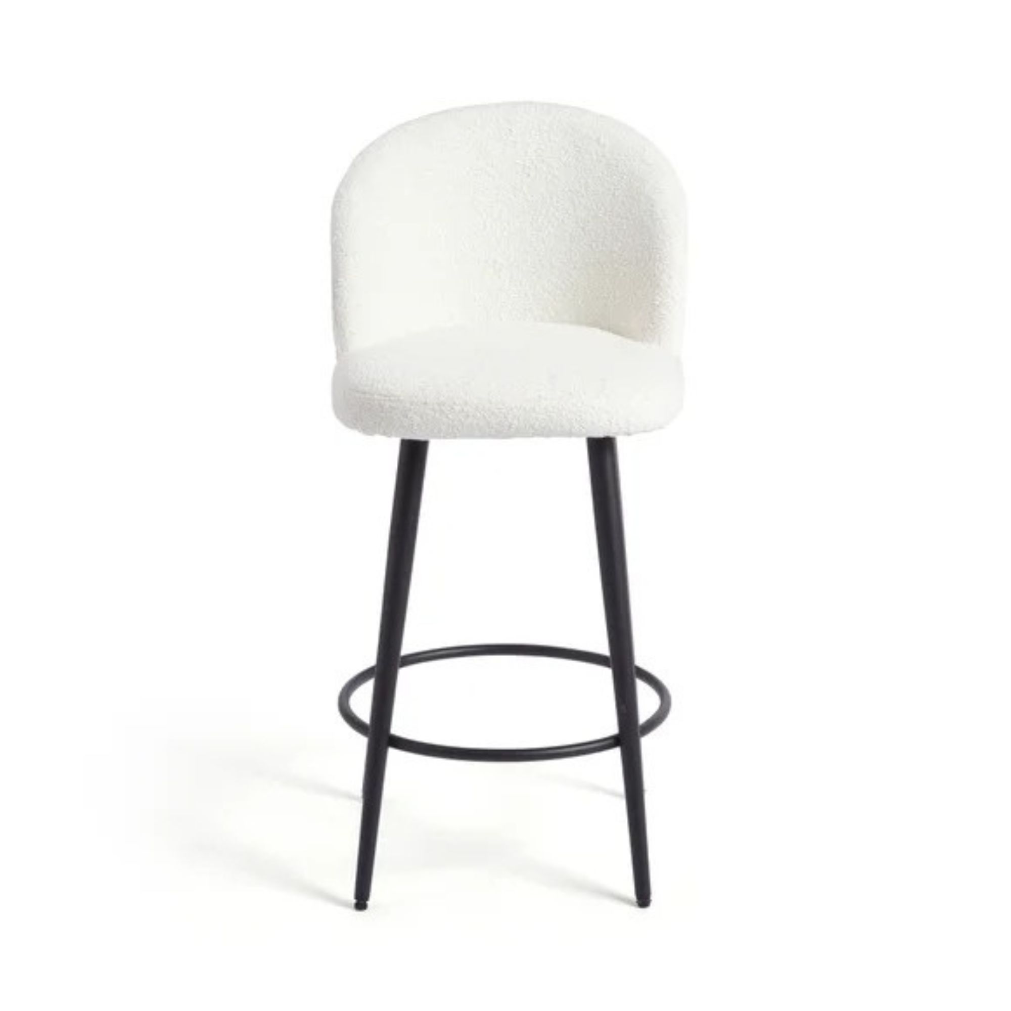  white borg bar stool