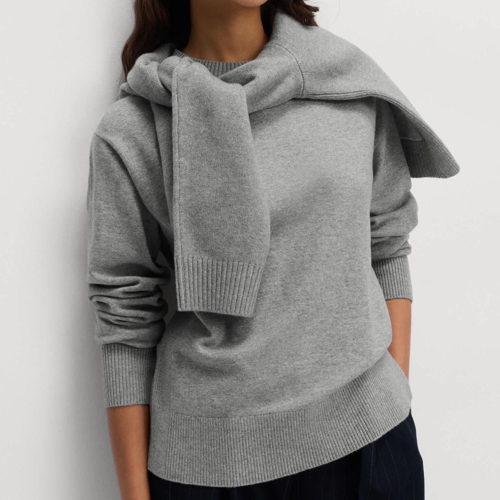 Air-Yarn Crew Neck Jumper