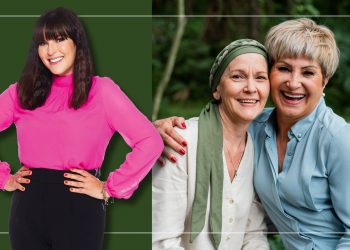 If I tell my friend what I’m going through, she flips it back to her