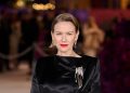 Naomi Watts styles black dress with sprakly brooch at ‘All’s Fair’ premiere