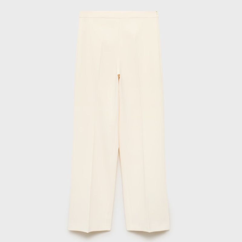 white suit trousers from Mango