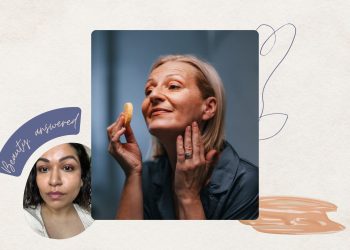 Should you use tinted moisturiser for mature skin over foundation?