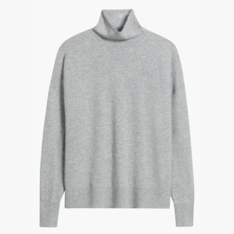 grey cashmere jumper
