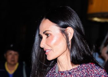 Demi Moore brings bouclé up-to-date in this Gucci co-ord