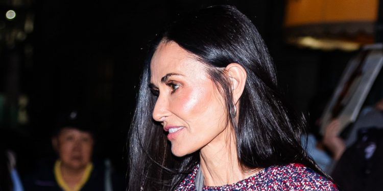 Demi Moore brings bouclé up-to-date in this Gucci co-ord