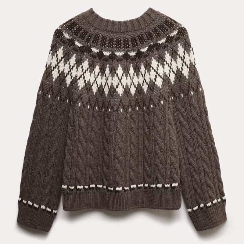 M&amp;amp;S Fair Isle knit jumper