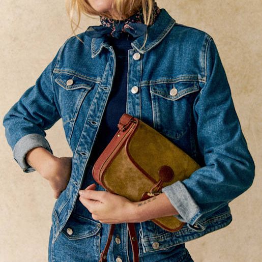 Wilfrield Jacket - Denim - 0rganic Cotton - Textile Made From Organic Fibers - S&amp;eacute;zane