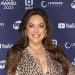 Kelly Brook updates classic leopard print with this dress