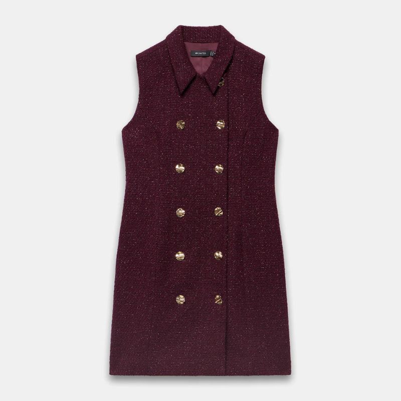 Mint Velvet tweed mini dress