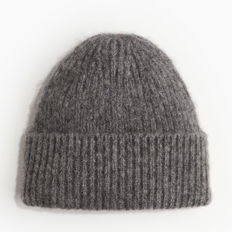 Rib-Knit Beanie