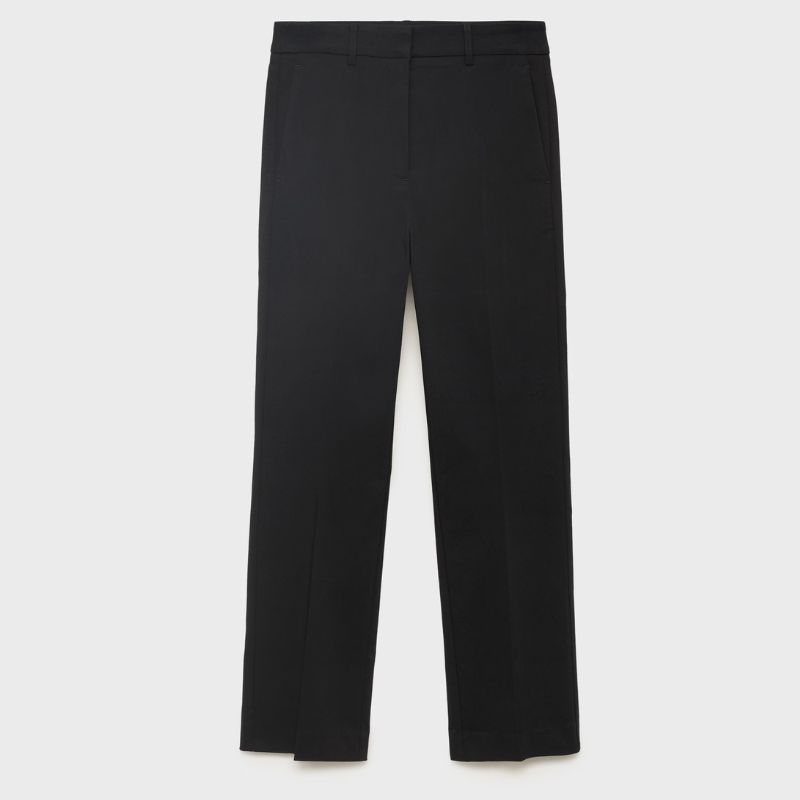 Mango black suit trousers