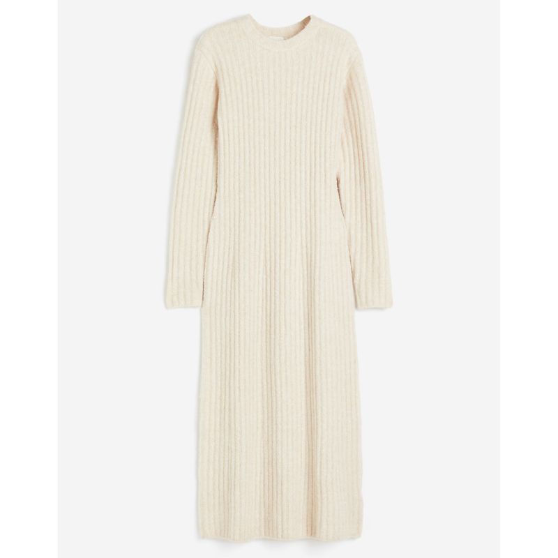 H&amp;amp;M, Long Rib-Knit Dress