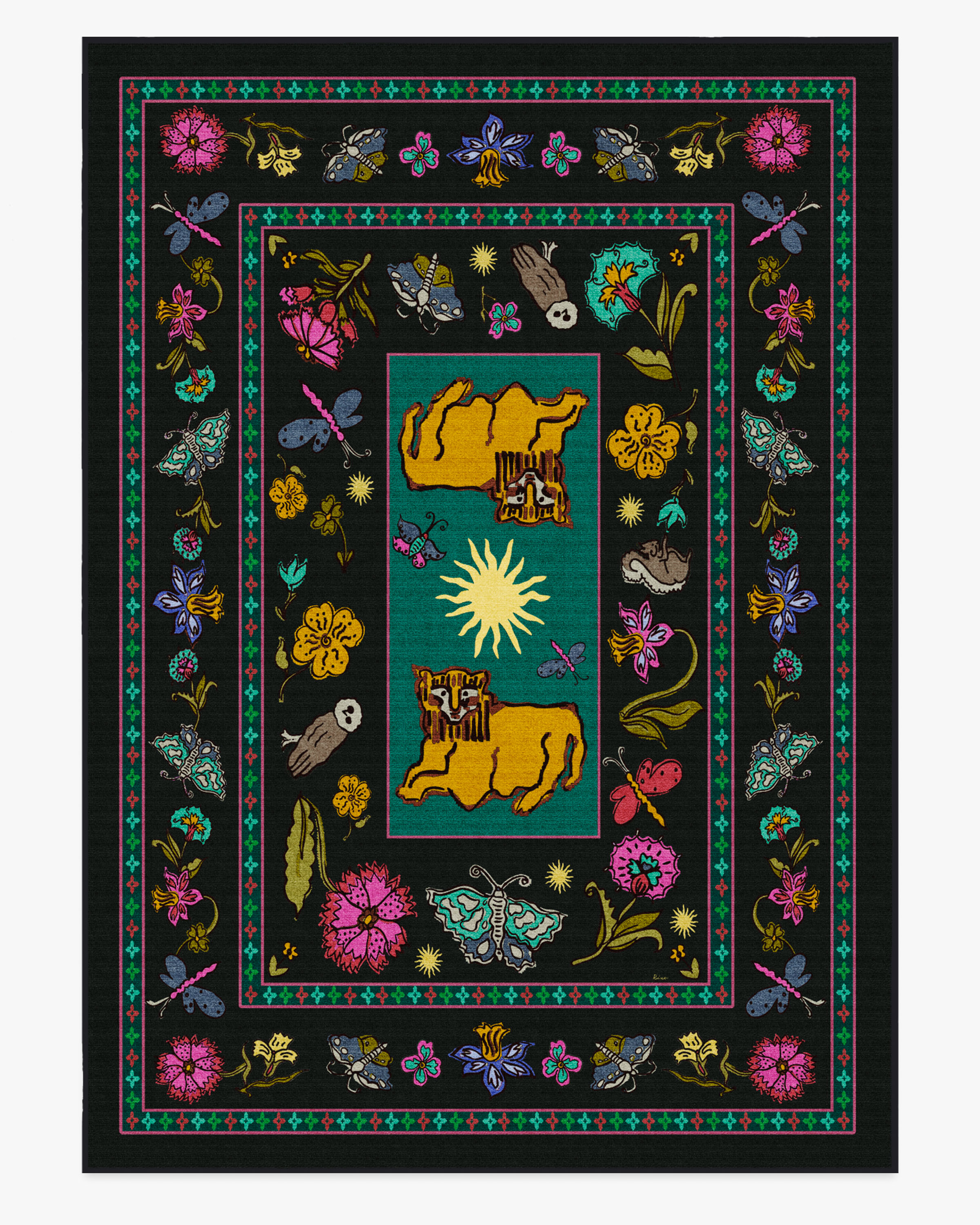 Lions Cub Ruggable Rug