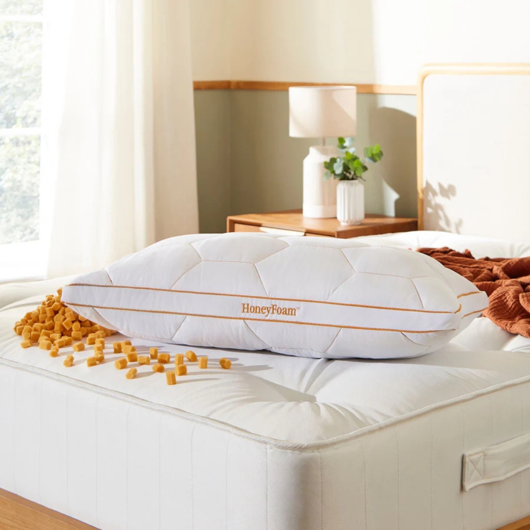 The Adjustable HoneyFoam&amp;trade; Pillow from Fine Bedding Co