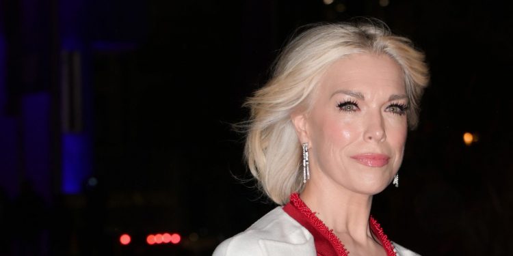 Hannah Waddingham delivers festive style for Together at Christmas