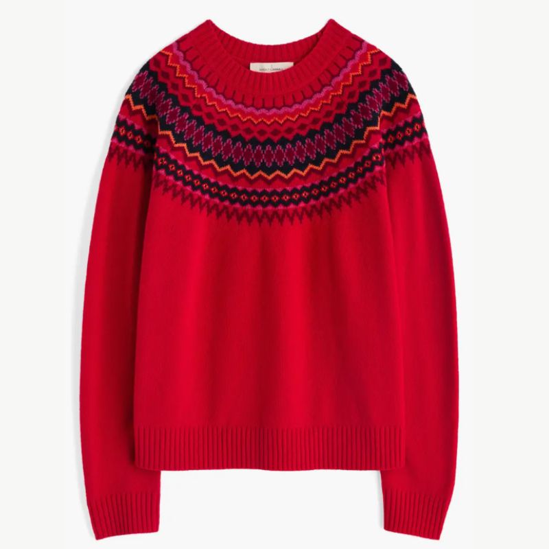 seasalt cornwall fair isle knit jumper