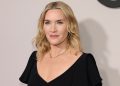 Kate Winslet puts a bold twist on classic pinstripe suits