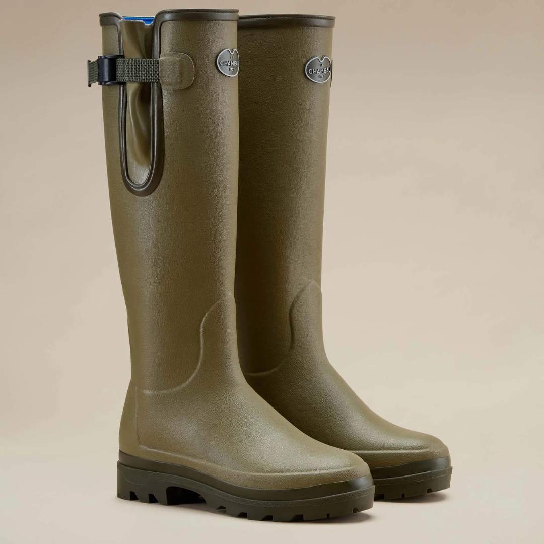 The Women's Vierzonord Neoprene Lined Wellington Boot from Le Chameau