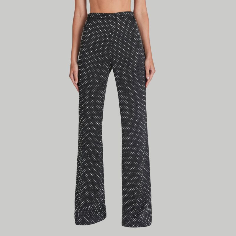 Image of black sparkly trousers