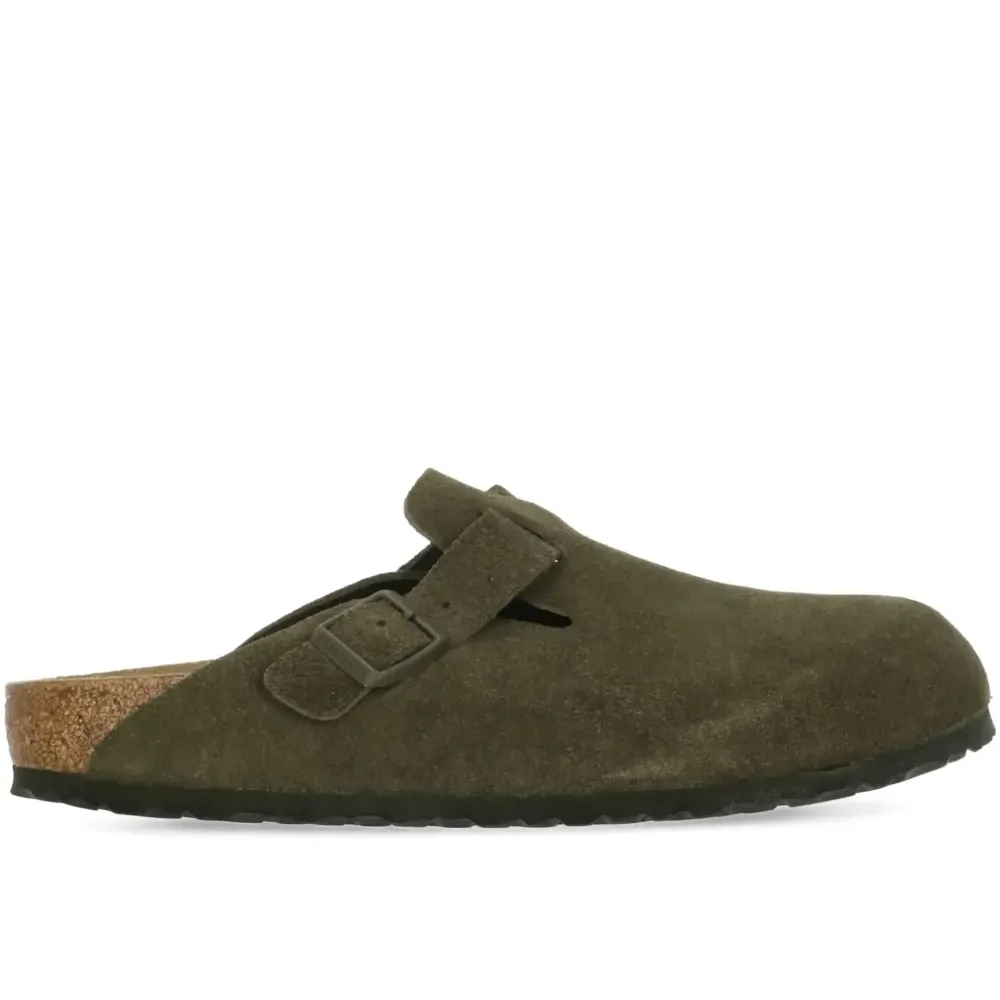 Birkenstock Boston Suede Clogs | 35 Narrow