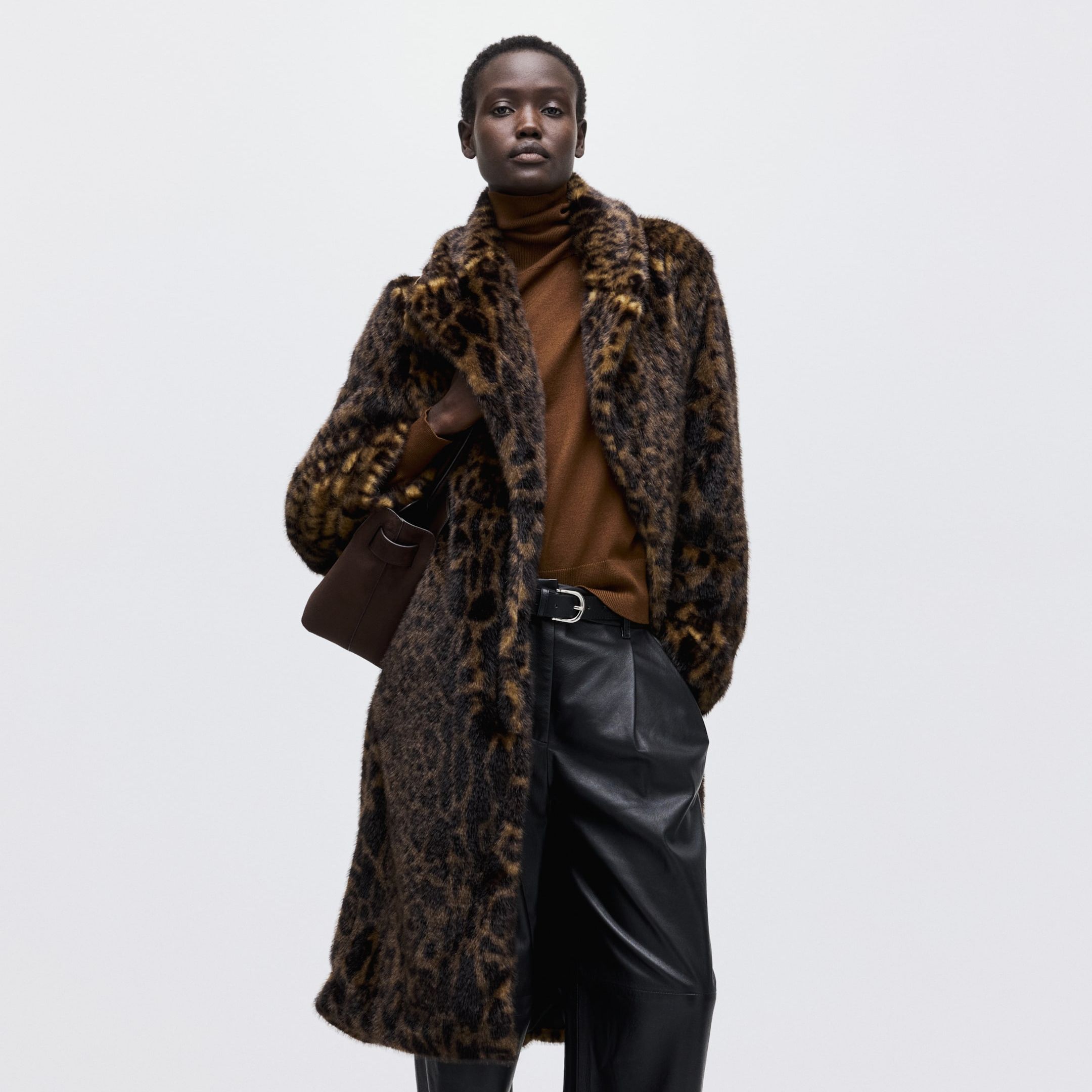 Midi Coat - Dark Brown