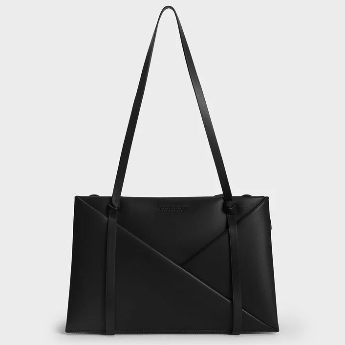 Charles &amp;amp; Keith, Midori Geometric Tote Bag