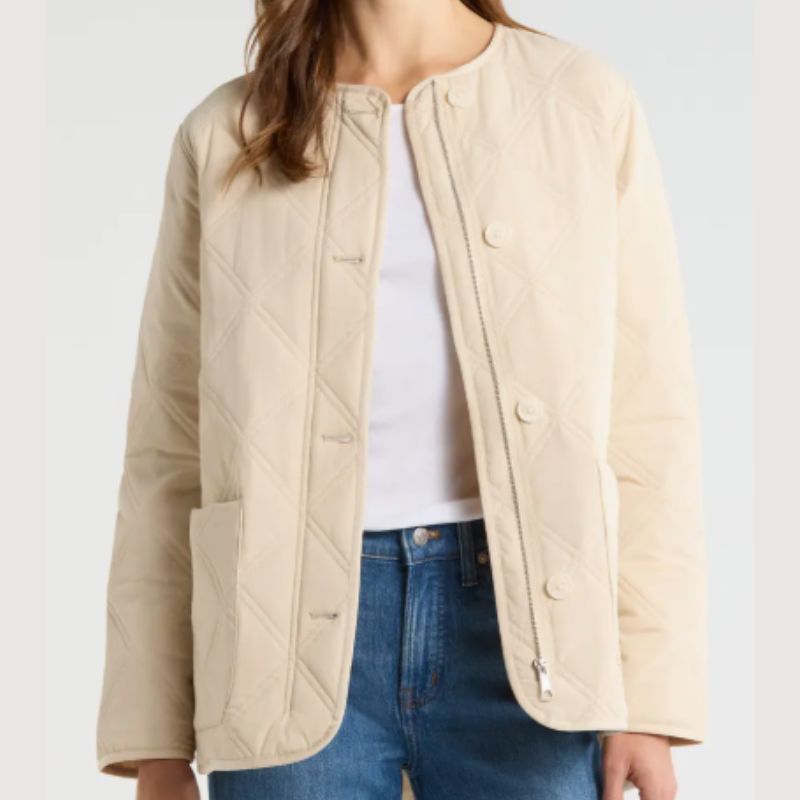 quilted jacket from nordstrom