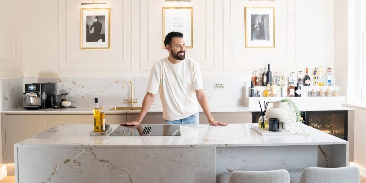 Rylan Clark shows off his stunning hotel-style kitchen