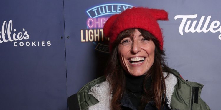 Davina McCall proves practical winter clothes can be chic