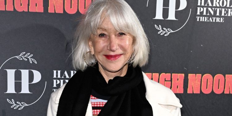 Helen Mirren makes a case for biker boots as an all-day style