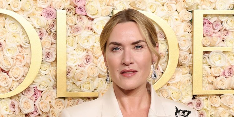 Kate Winslet’s white Golden Globes suit still inspires me