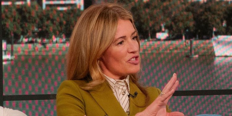 We’ve tracked down Cat Deeley’s striking chartreuse suit