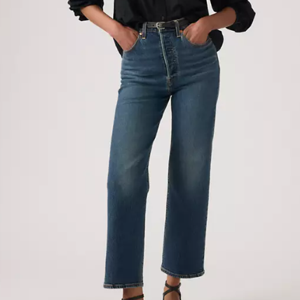Levi's, Ribcage Straight Ankle Jeans