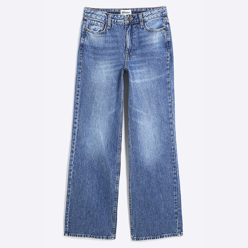 River Island blue, straight leg jeans