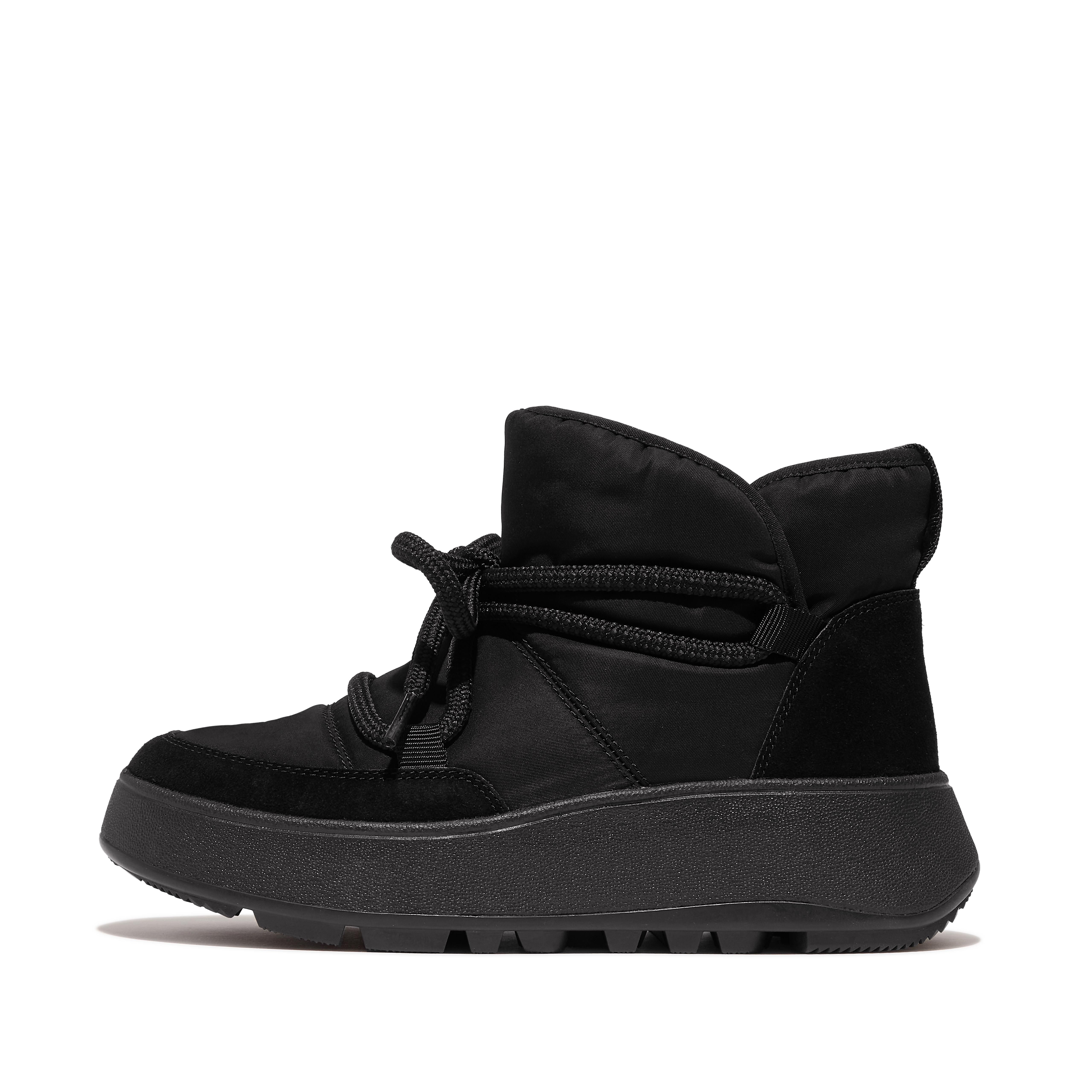 Women's F-Mode Water-Resistant Textile Boots | Fitflop Uk