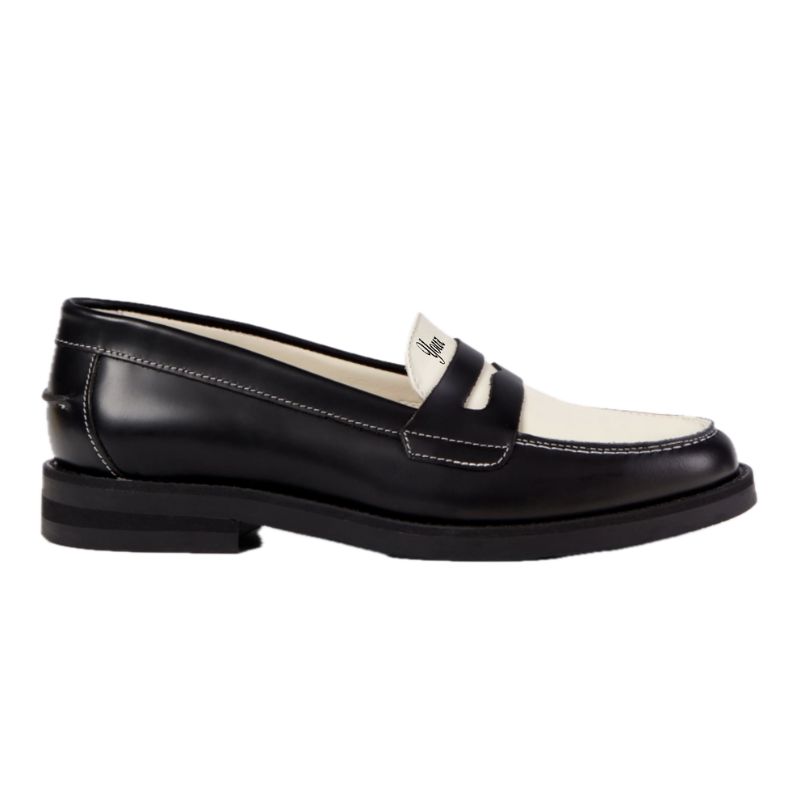 Duke &amp;amp; Dexter , Hand-Painted Lettering Penny Loafer