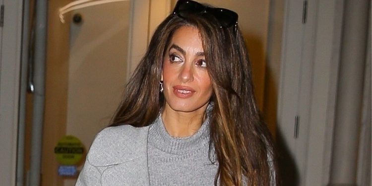 Amal Clooney’s outfit formula will pull you out of a winter style rut