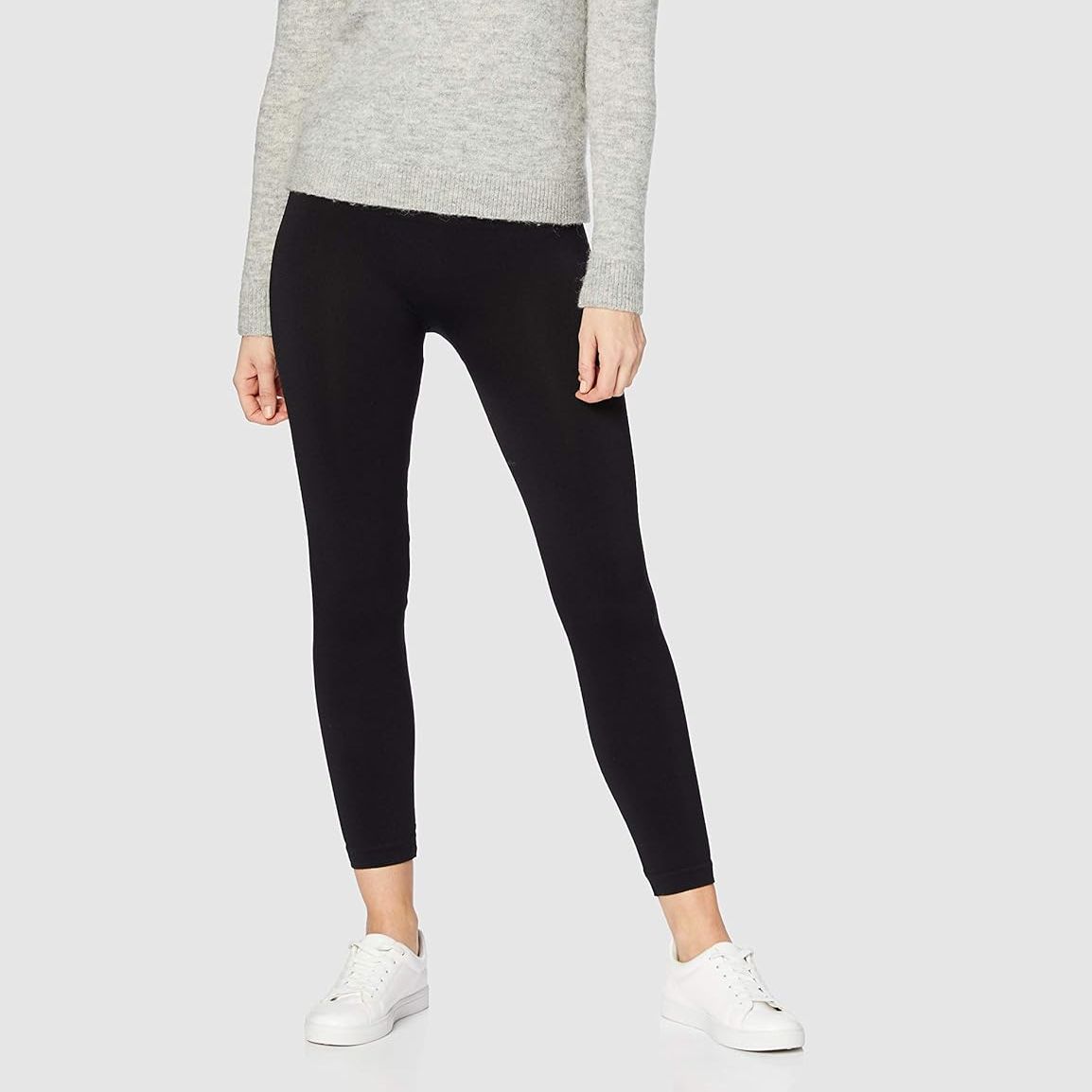 Spanx Leggings for Women Look at Me Now Seamless Leggings, Very Black, 2x