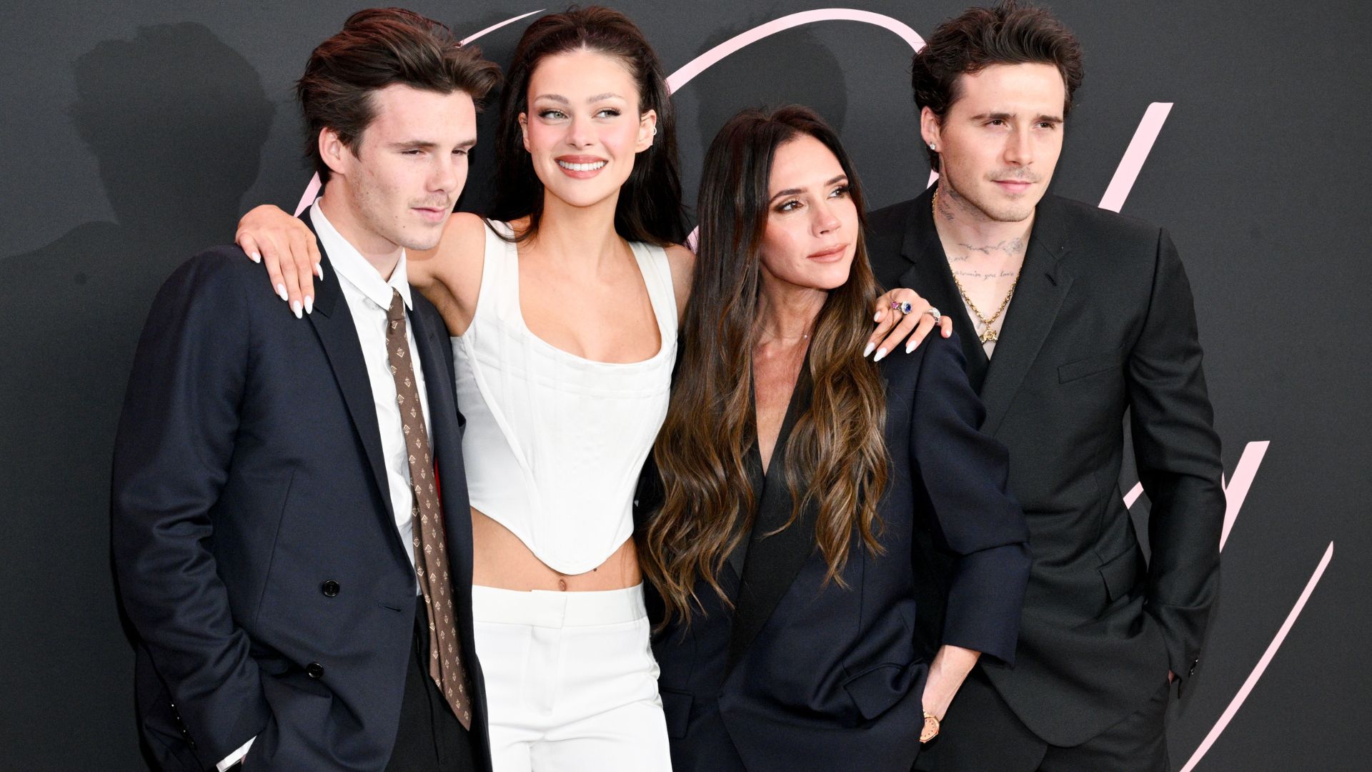 Cruz Beckham, Nicola Peltz Beckham, Victoria Beckham, Brooklyn Beckham