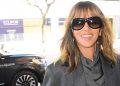 Halle Berry proves the versatility of a grey tailored coat